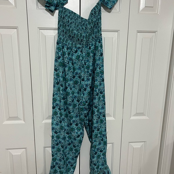 Blue Summer Off the Shoulder Jumper - Picture 6 of 6